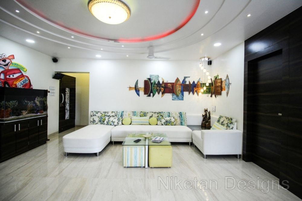 Niketan's best interior design concept for living room